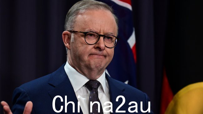 总理安东尼·艾博尼斯 (Anthony Albanese)被敦促从即将举行的公投中“放弃”声音并继续进行宪法承认。图片：NCA NewsWire / Martin Ollman