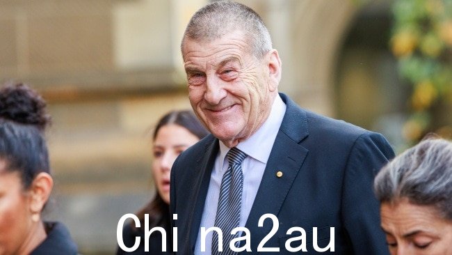 杰夫·肯尼特 (Jeff Kennett) 是参加葬礼的四位维多利亚州前总理之一。图片:NCA NewsWire / Aaron Francis