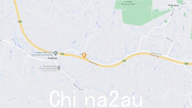 驾车者已被告知避开该区域，预计会出现延误。图片：Google 地图