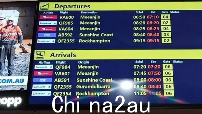 麦凯机场因使用土著标志而造成混乱布里斯班的名称为 Meanjin，汤斯维尔的名称为 Gurambilbarra。图片：Facebook