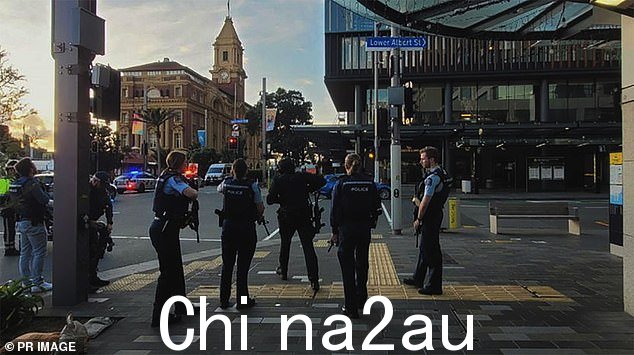 调查人员正在努力确定枪击事件的动机和原因,以及嫌疑人如何在无证情况下获得枪支(如图,警察在现场)