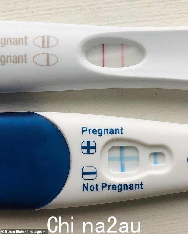 小个子:今年一月,Ethan 晒出一张验孕结果呈阳性的照片,透露妻子 Lilly 已经共同迎来了孩子