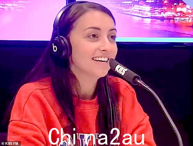 KIIS FM 制作人 Jaimee 'Mayo' Hassos(如图)说 Jess '要求'她去给她买一包盐醋片