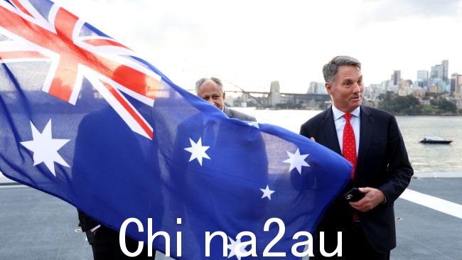 国防部长 Richard Marles 表示,他并不担心在澳大利亚东海岸发射时发现的一艘中国侦察船。护符军刀军事演习。图片:NCA NewsWire / Damian Shaw