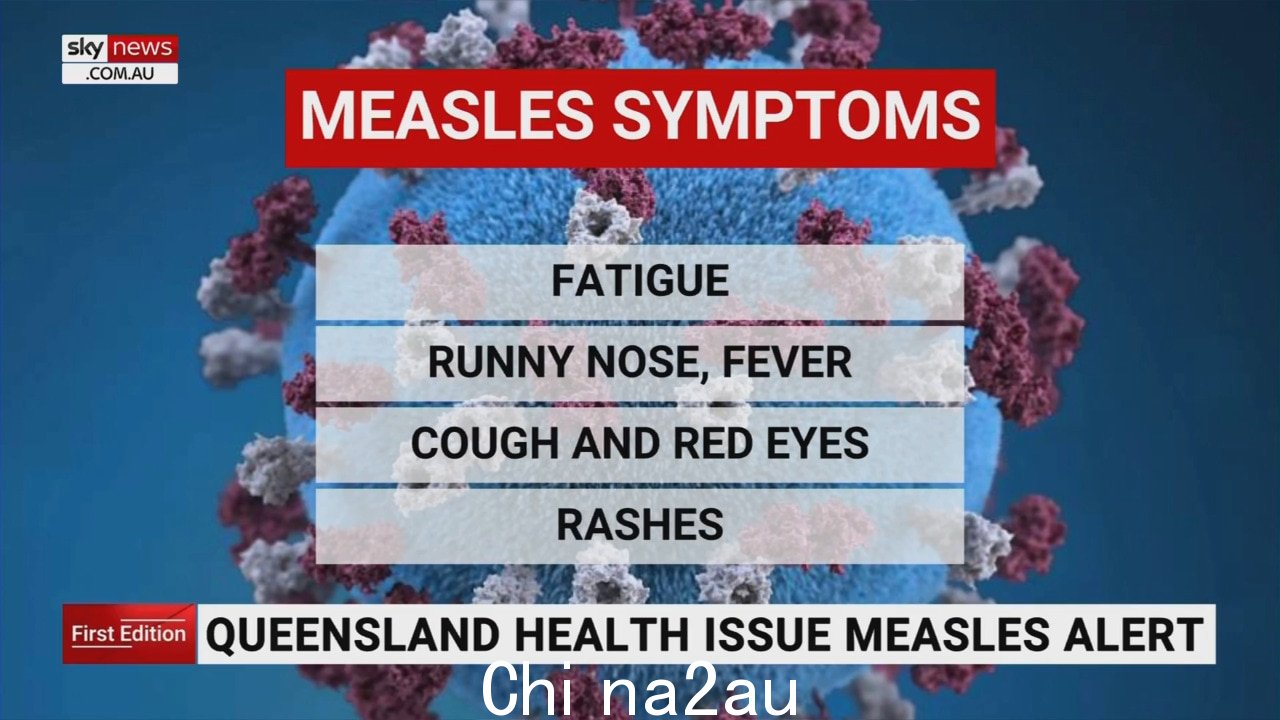 昆士兰州关于潜在麻疹爆发的通知