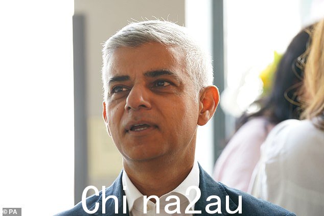 Mayor of London Sadiq Khan, pictured at a central London cafe on Friday, has said he is in 'constructive listening mode' about the policy