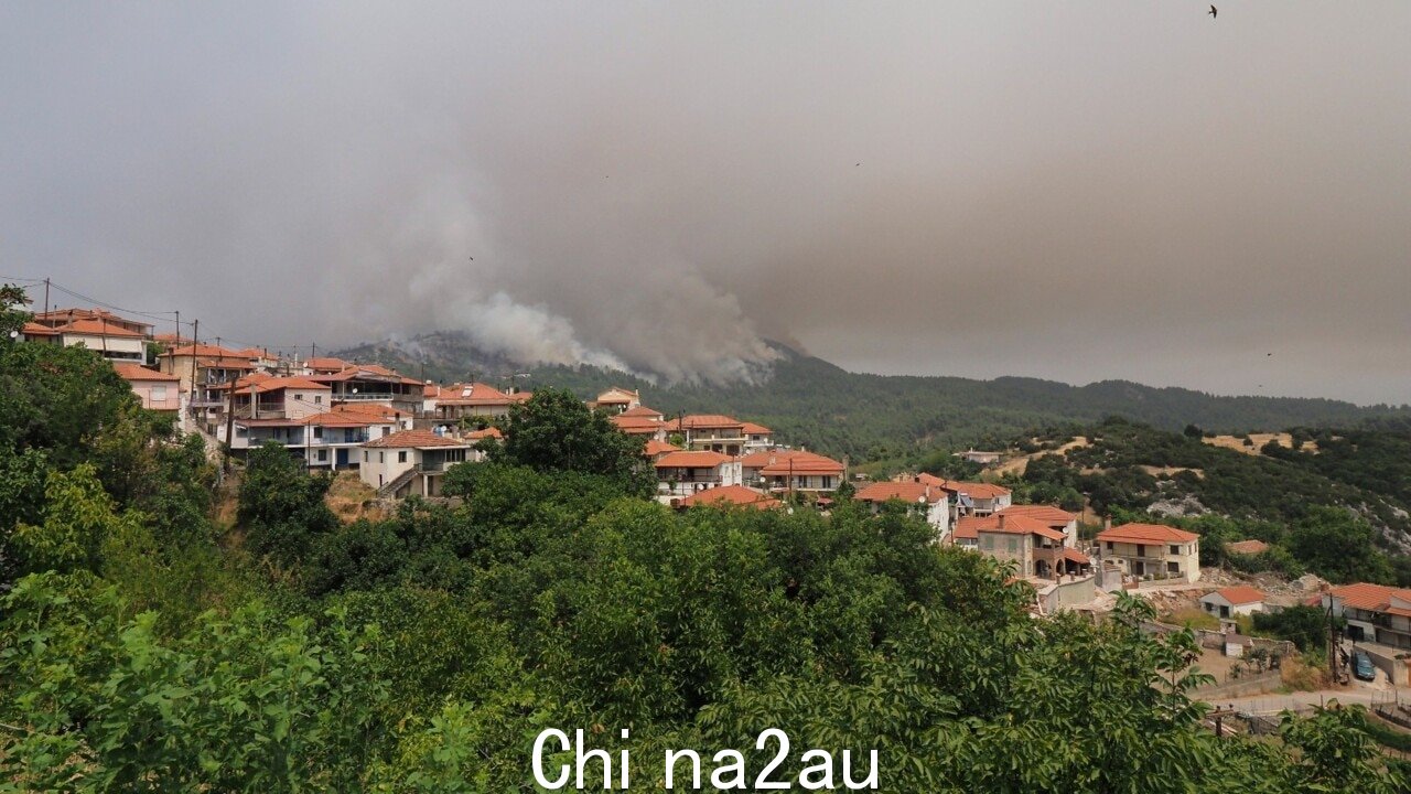 野火席卷希腊岛屿,数千人撤离