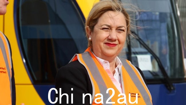 新闻发布会上的一名记者建议 Palaszczuk 女士有权休息或去度假,以确保她的心理健康状况得到控制。图片:NCA NewsWire/Tertius Pickard