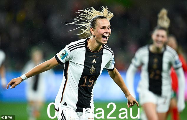 Klara Buehl 在比赛下半场增加了德国的优势墨尔本