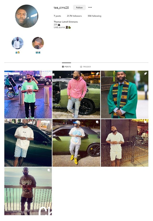 西蒙斯现已擦洗西蒙斯已从他的 Instagram 页面上删除了拉塞尔。他尚未对警方披露的没有证据证明她被绑架的故事发表公开评论