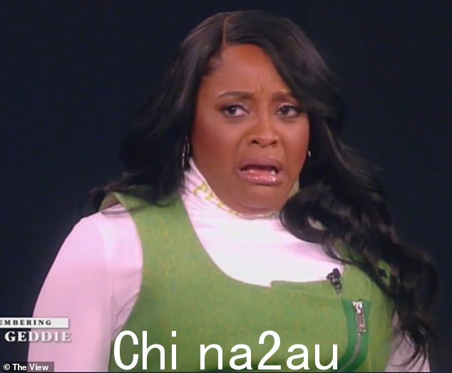 她回来了:前主持人 Sherri Shepherd 于周一返回 The View向 Geddie 致敬