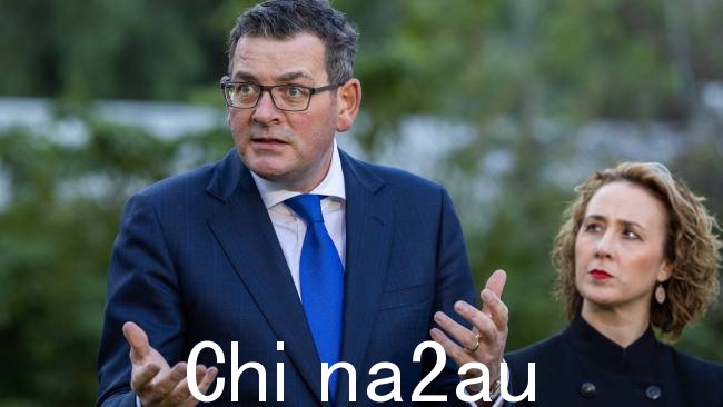 丹尼尔·安德鲁斯 (Daniel Andrews) 周四下午向记者发表讲话,其中谈到了 IBAC 桑顿行动报告的发布。图片:Jason Edwards