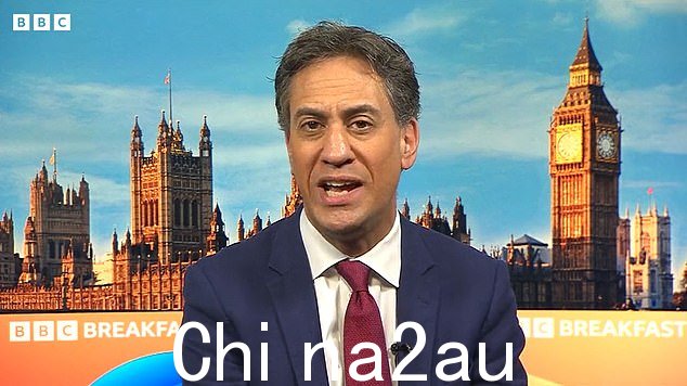 Lab我们的影子净零秘书埃德·米利班德 (Ed Miliband) 告诉 BBC 早餐会,这些利润是“不劳而获的”