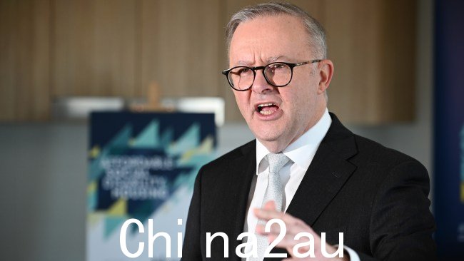 Anthony Albanese 周五表示,政府将于下周重新提出建立澳大利亚住房未来基金的法案。图片:NCA NewsWire / John Gass
