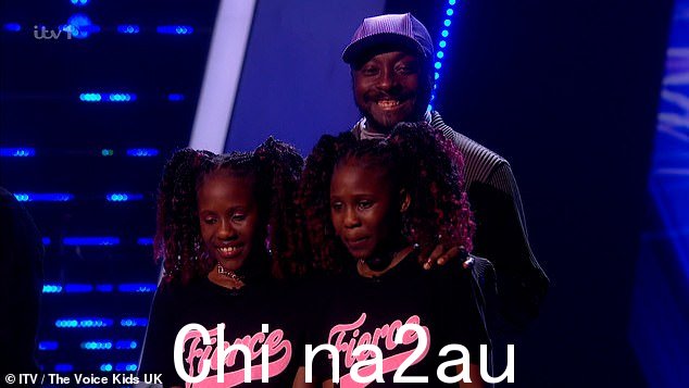 获奖者:本月早些时候,Andrea 和 Shanice Nyandoro 姐妹在音乐制作人 Will.i.Am 的指导下获胜,并获得了前往佛罗里达州奥兰多环球影城度假的机会