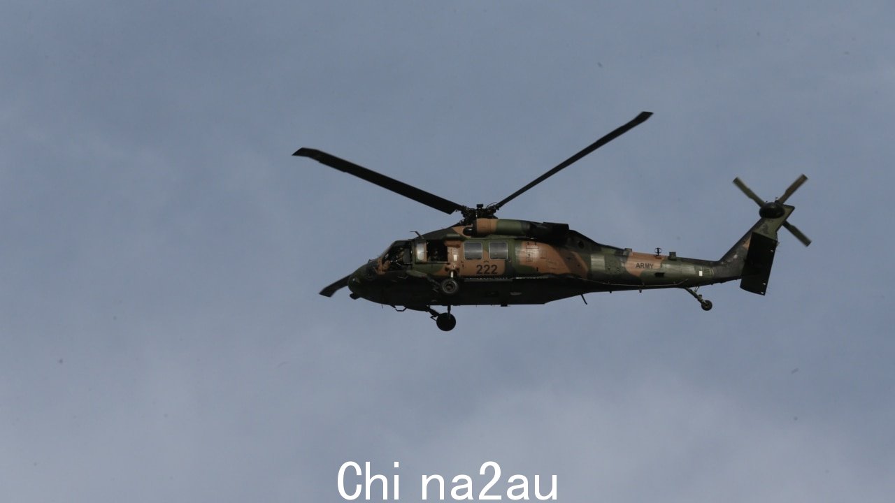 '尚未定位'：被击落的 ADF 直升机仍然失踪” fetchpriority=