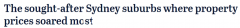 悉尼最热房价涨幅最大郊区揭晓！供需失衡推动强劲增长，西部地区涨幅最大（图）