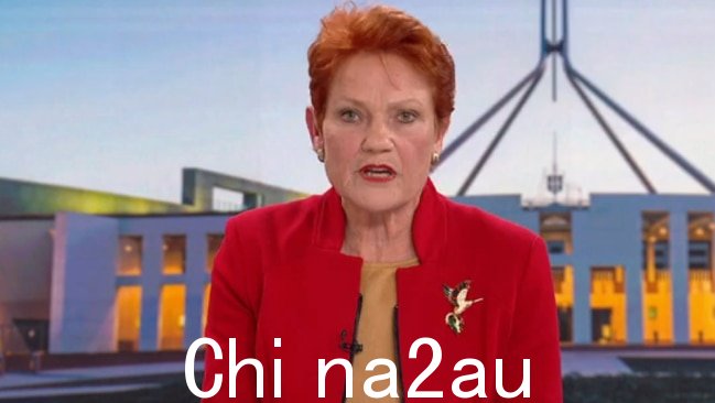 Pauline Hanson 要求将绿党拉入一位参议员对议会中的国家党竞争对手进行了非同寻常的爆发。