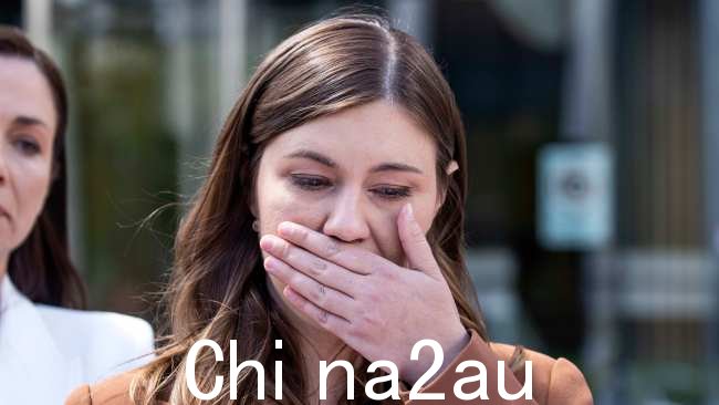 布列塔尼·希金斯 (Brittany Higgins) 指责自由党参议员琳达·雷诺兹 (Linda Reynolds) 持续骚扰。图片:NCA NewsWire / Gary Ramage
