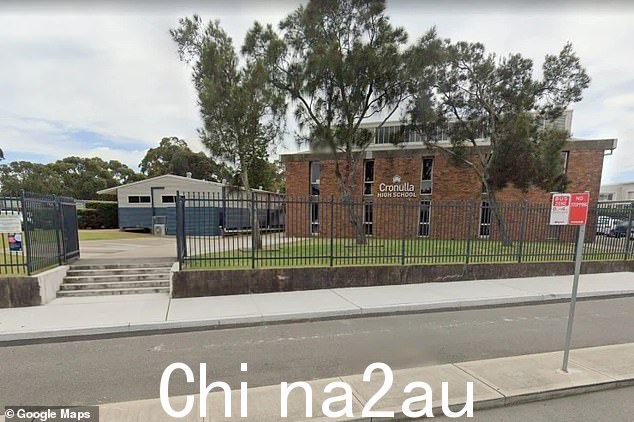 Cronulla 高中表示不会解雇相关教师,但表示将采取纪律处分并强制进行培训
