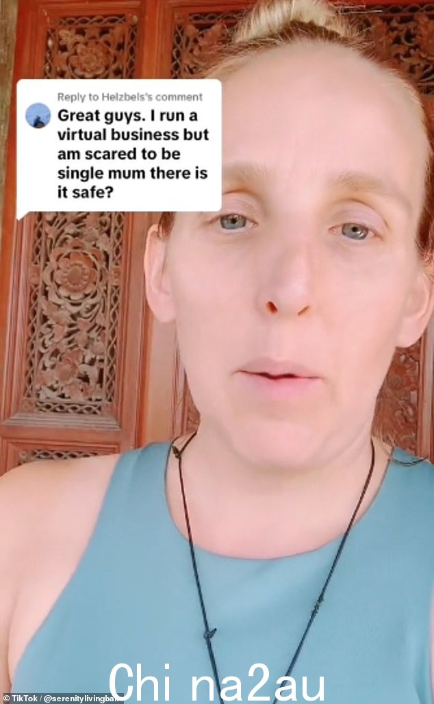 Carlie Donnelley(如图)35 岁,来自丹顿,建议其他父母大胆飞跃到巴厘岛 - 就像她和她的伴侣 Matt 一样