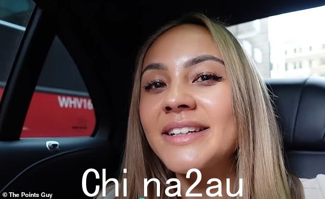 Points Guy 嘉宾兼旅行内容创作者 Maz Green 享受伦敦的“奢华”体验。她当天的交通方式是 Uber Lux 行程(上图)