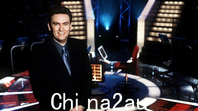 Eddie 1999年首播时,麦奎尔主持了《谁想成为百万富翁》。图片:九网