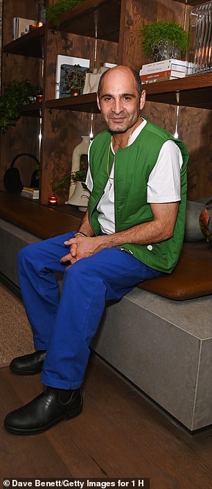 Relaxed:Zubin Varla pictured