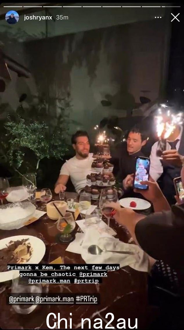 在向 MailOnline 发布的声明中,Kem 坚称他不知道有任何安排让他发布有关 La Cava Cakery 的信息