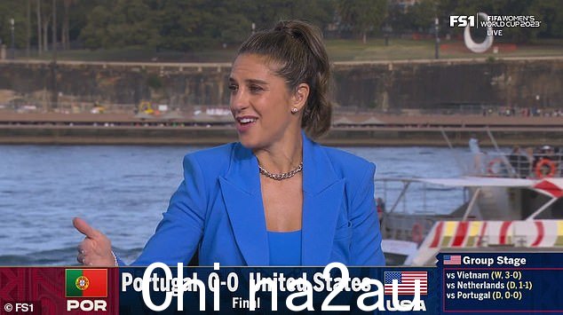 前 USWNT 球星卡莉·劳埃德 (Carli Lloyd) 在 0-0 平局对阵葡萄牙后对庆祝活动持批评态度