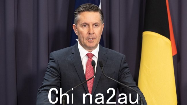 卫生部长马克·巴特勒(Mark Butler)猛烈抨击反对派选择支持强大的制药游说团体。图片:NCA NewsWire / Gary Ramage