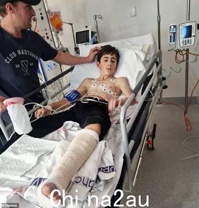 约书亚·库珀在肇事逃逸后在阳光医院伤势严重但稳定