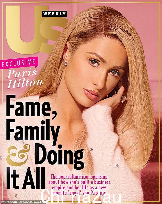 封面女郎:帕丽斯·希尔顿 (Paris Hilton) 在《美国周刊》企业家专刊的广泛封面采访中透露了她的“超能力”