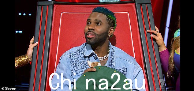在澳大利亚之声的周日节目中,Jason Derulo(如图)被鼓励尝试当地流行的吐司酱 Vegemite