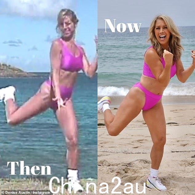 双倍乐趣:锻炼爱好者丹尼斯·奥斯汀 (Denise Austin) 晚年看起来仍然令人难以置信。这位 66 岁的锻炼专家本周分享了两张照片,再次证明了这一点。其中一张来自1990 年代。另一张是今年的。“过去和现在!”她在标题中写道。“重温这些令人惊叹的时刻真是太有趣了”