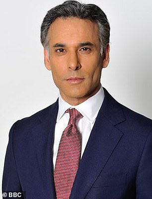 包括 Matthew Amroliwala(如图)和 Lucy Hockings 在内的记者被宣布为二月份新频道的五位顶级主持人