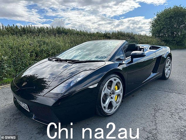 Swanky:足球传奇人物韦恩·鲁尼 (Wayne Rooney) 借给好友的一辆兰博基尼 Gallardo Spyder 即将拍卖