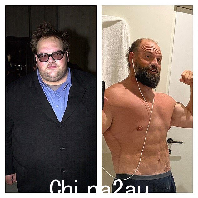 哇! Ethan Suplee 在他的 Instagram 页面上发布了减肥前后的照片,分享了他减掉 21 英石后的减肥历程的最新动态