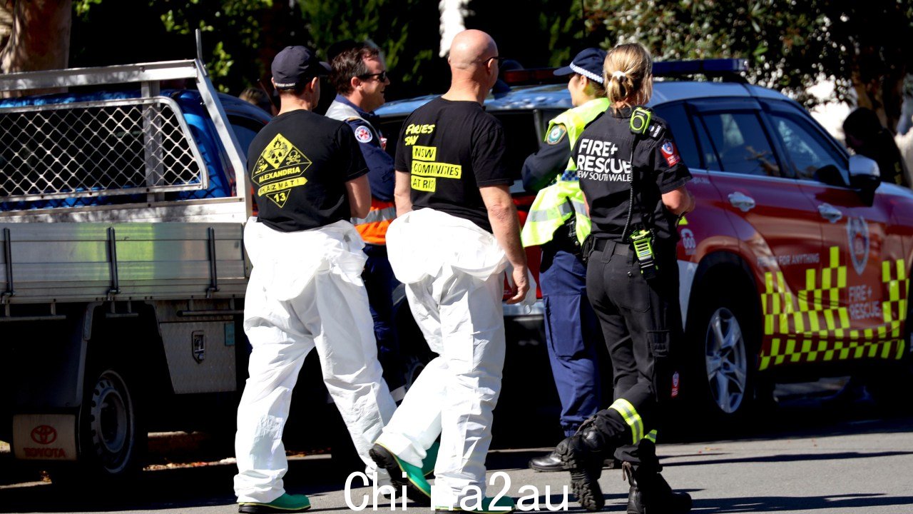 新南威尔士州消防和救援部门确认这些物质具有“放射性”。图片：NCA NewsWire / Nicholas Eagar