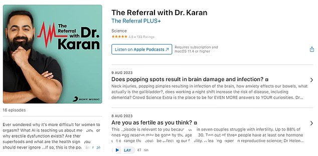 The Referral 于 5 月推出,涵盖的主题从女性为何没有获得足够的性高潮到破坏肠道健康的日常习惯