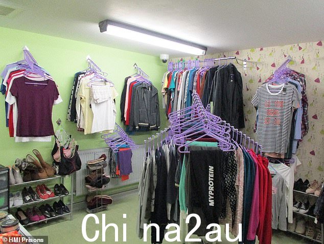 白手起家商店提供囚犯可以购买的知名服装品牌