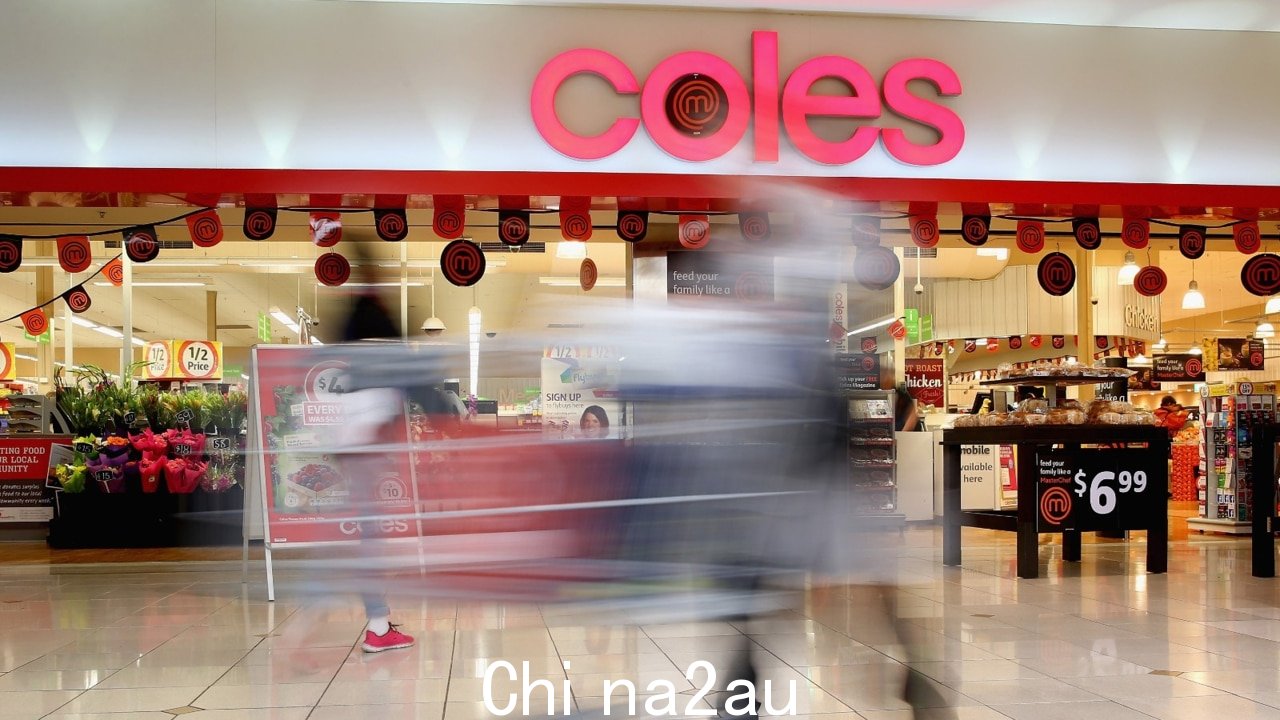 Coles 涨价 6.7 %” fetchpriority=