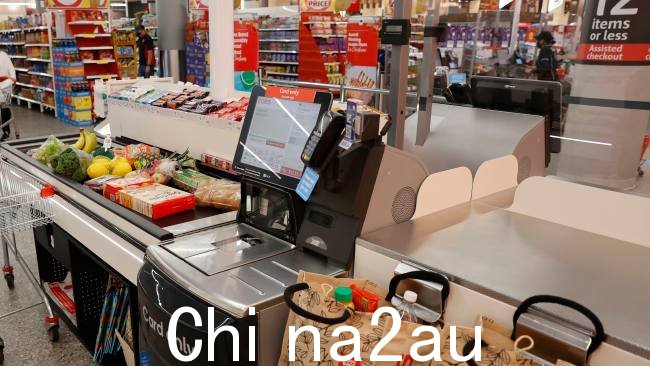 Coles 已拒绝索赔自助结账导致员工失业。图片:蒂姆·亨特