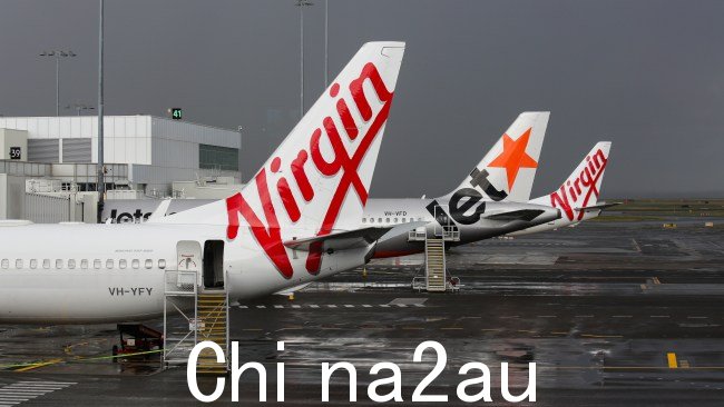 悉尼机场指责各大航空公司取消航班以阻止竞争对手获得航班时刻。图片:NCA NewsWire / Gaye Gerard