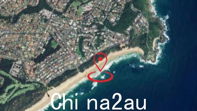 鲨鱼袭击发生在麦夸里港以南约七公里处的沃通加岩石附近的水域。图片:Facebook