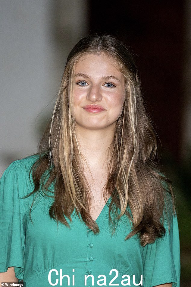 西班牙莱昂诺公主是西班牙国王费利佩六世和莱蒂齐亚王后的长女