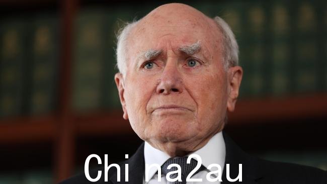 John Howard 有否认他站在历史错误一边的说法，辩称澳大利亚人民尽管知道他在某些问题上的立场，但还是多次连任他。图片：NCA NewsWire / Damian Shaw