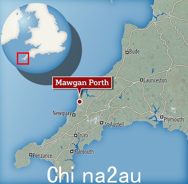 看看 Mawgan Porth 距离纽基仅四英里的地方