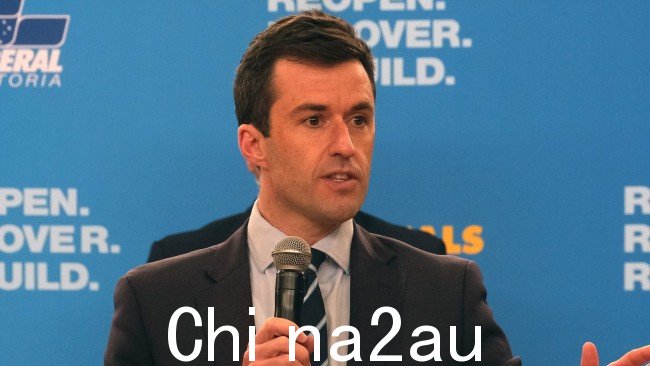 Victoria's影子教育部长马特·巴赫 (Matt Bach) 即将退出议会,前往英国从事教学工作,此时距离进入州上议院仅三年。图片:NCA NewsWire / Luis Enrique Ascui