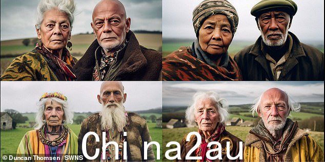 在 MailOnline 要求人工智能机器人 ChatGPT 揭露英国所有 92 个县的人们存在的“负面刻板印象”之后不久,人工智能生成的图像就出现了。上图:Somerset